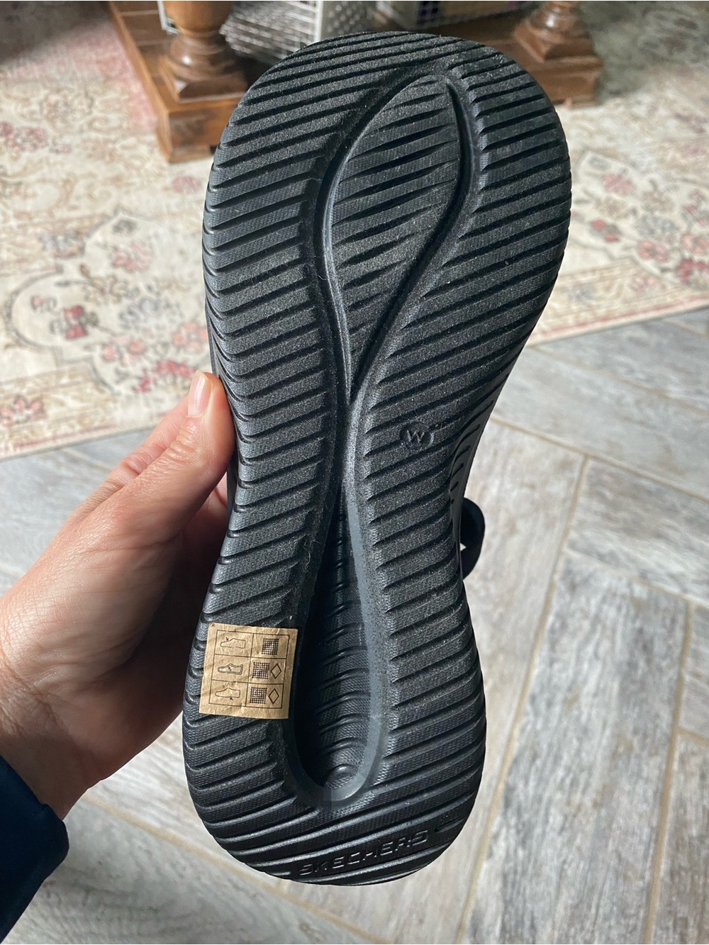 Skechers Black ultra flex 3.0 Slip ins size 10 - Picture 4 of 6